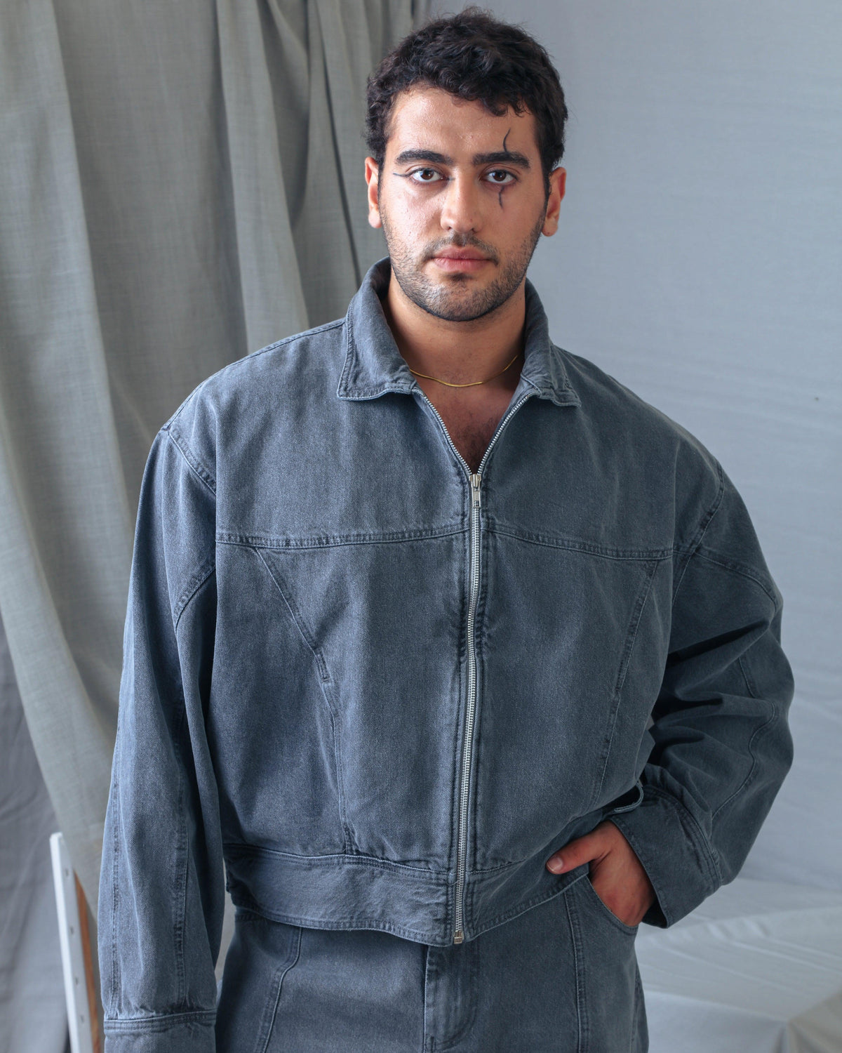 ACP11 DENIM JACKET - Beyt Ahlam